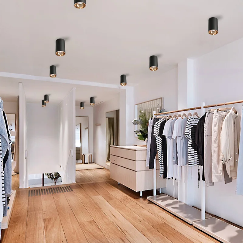 Surface Mounted Led Downlight Showroom Lighting 3000K Warm White 35W Led Cob Downlight