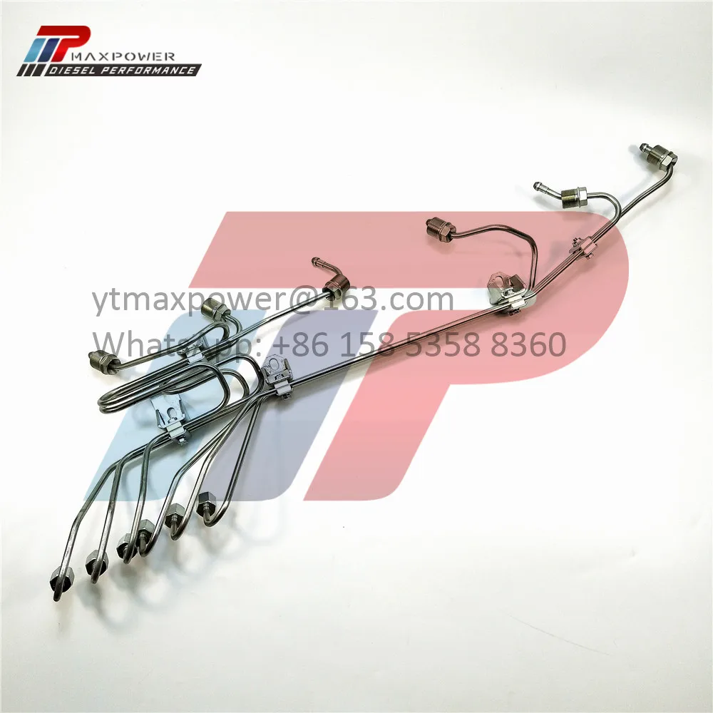 Factory Supply Fuel Injector Pipe Set Fit For Cummins 6CT 300P 8.3-C240 Engine C3966996 C5295481