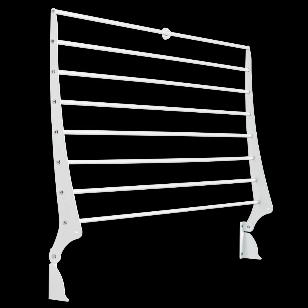 European Style 60CM White Color Clothes Drying Rack Storage Holders & Racks Cloth Rack for Home Furniture Use