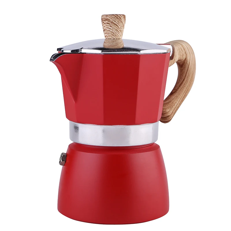 New Design Customized ODM OEM Coffee Pot Classical Aluminum Espresso coffee maker Moka Pot