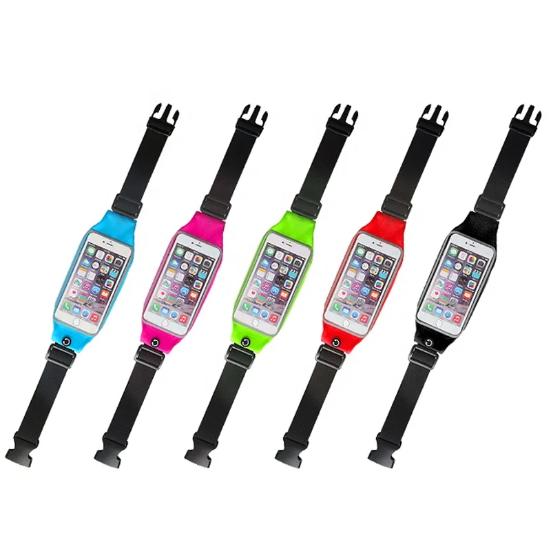 Sports Waist Belt With Elastic Band Waterproof Running Belt