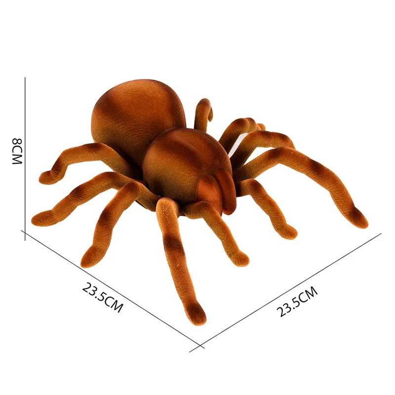 Wholesale Hot Sell Simulation Bug Toys Infrared Remote Control Spider Prank RC Insect Radio Control Toys