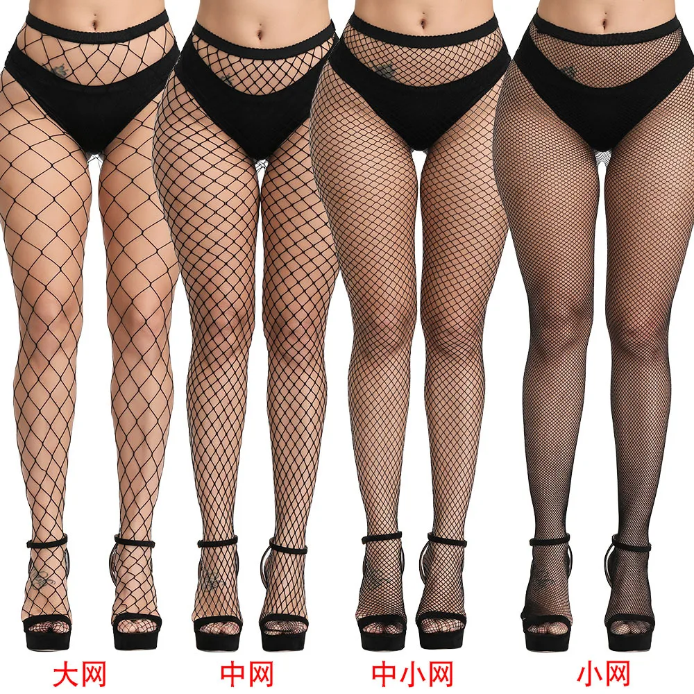 Unstoppable sexy stockings, pantyhose, bottom socks, anti slip, charming temptation, mesh socks, fishing net eyes, pantyhose