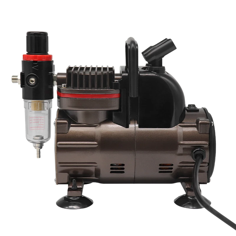 1/6HP Piston Airbrush Compressor Kit TC-812K