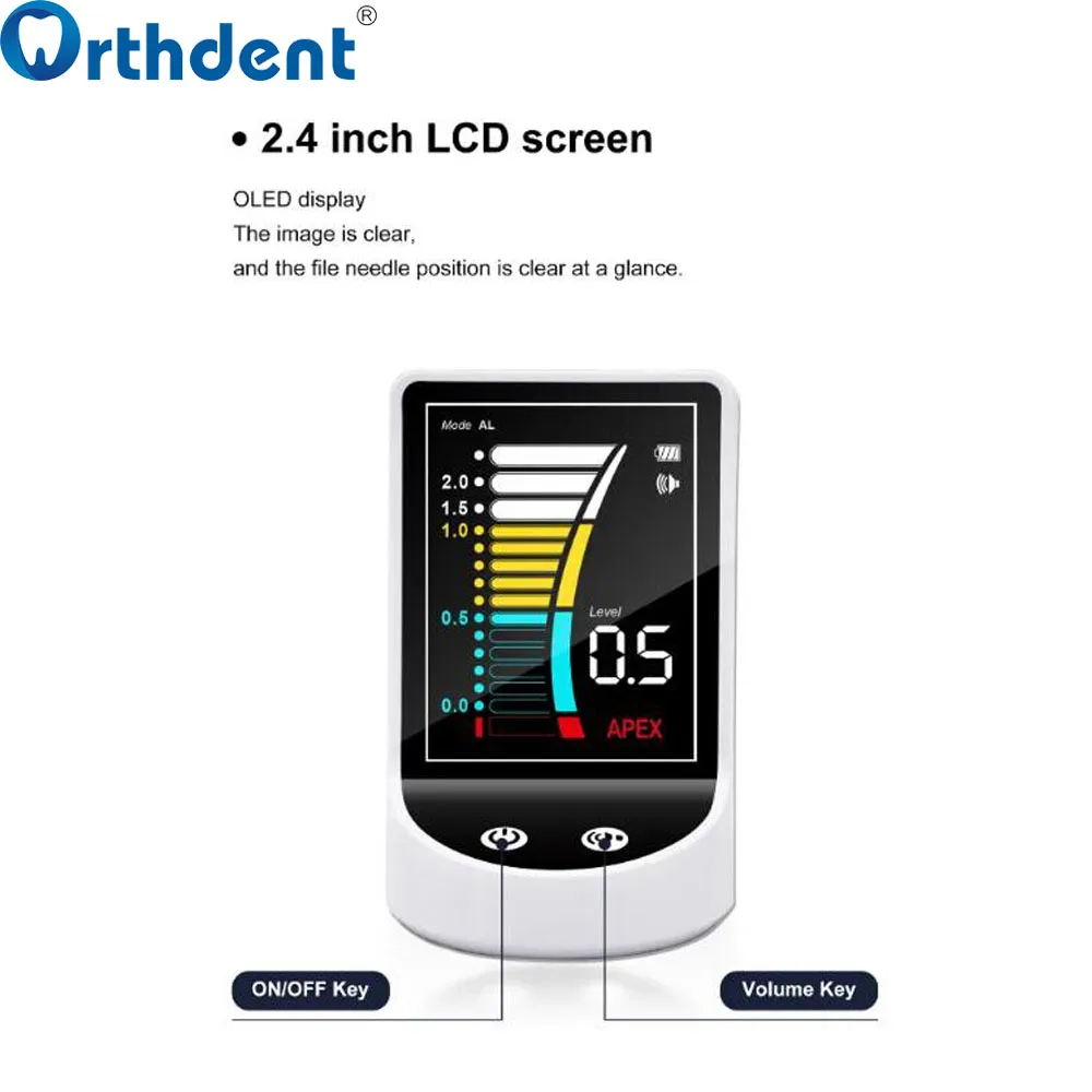 Портативный стоматологический Апекс-локатор безопасный точный мини-экран с ЖК-экраном