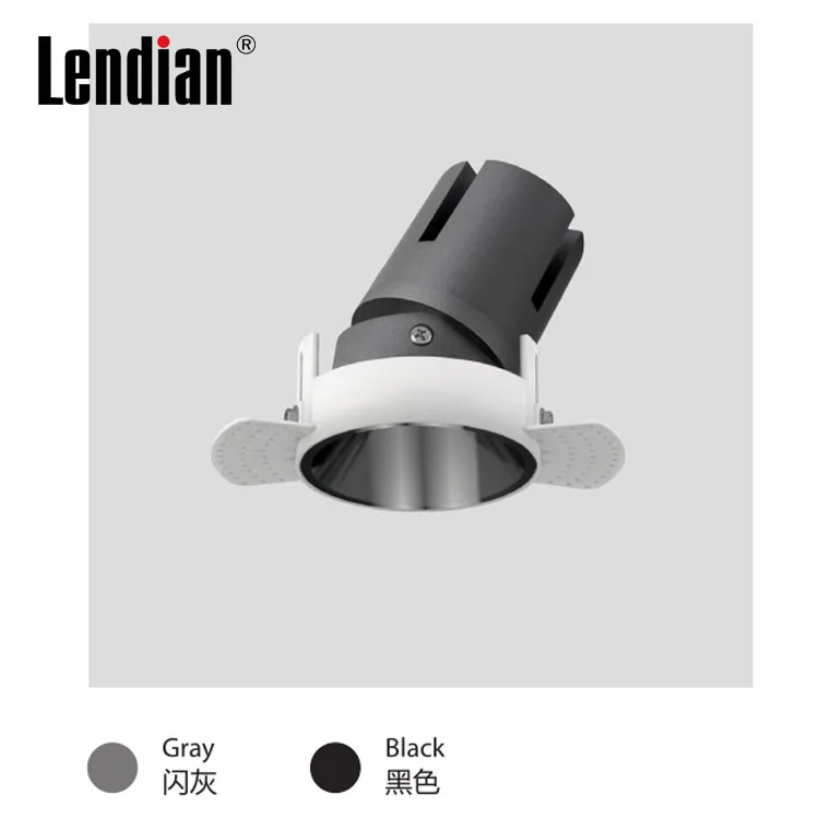 2024 New Trend Rimless Spotlight Narrow Light Beam Angle Frameless Downlight 9-40W Wall Washer Spot Light For Hotel
