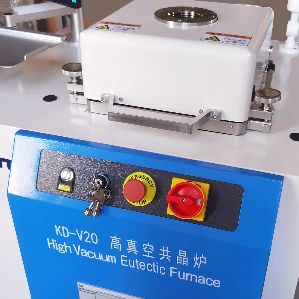 Laboratory batch vacuum nitrogen soldering oven vacuum reflow oven  IR reflow oven for chips
