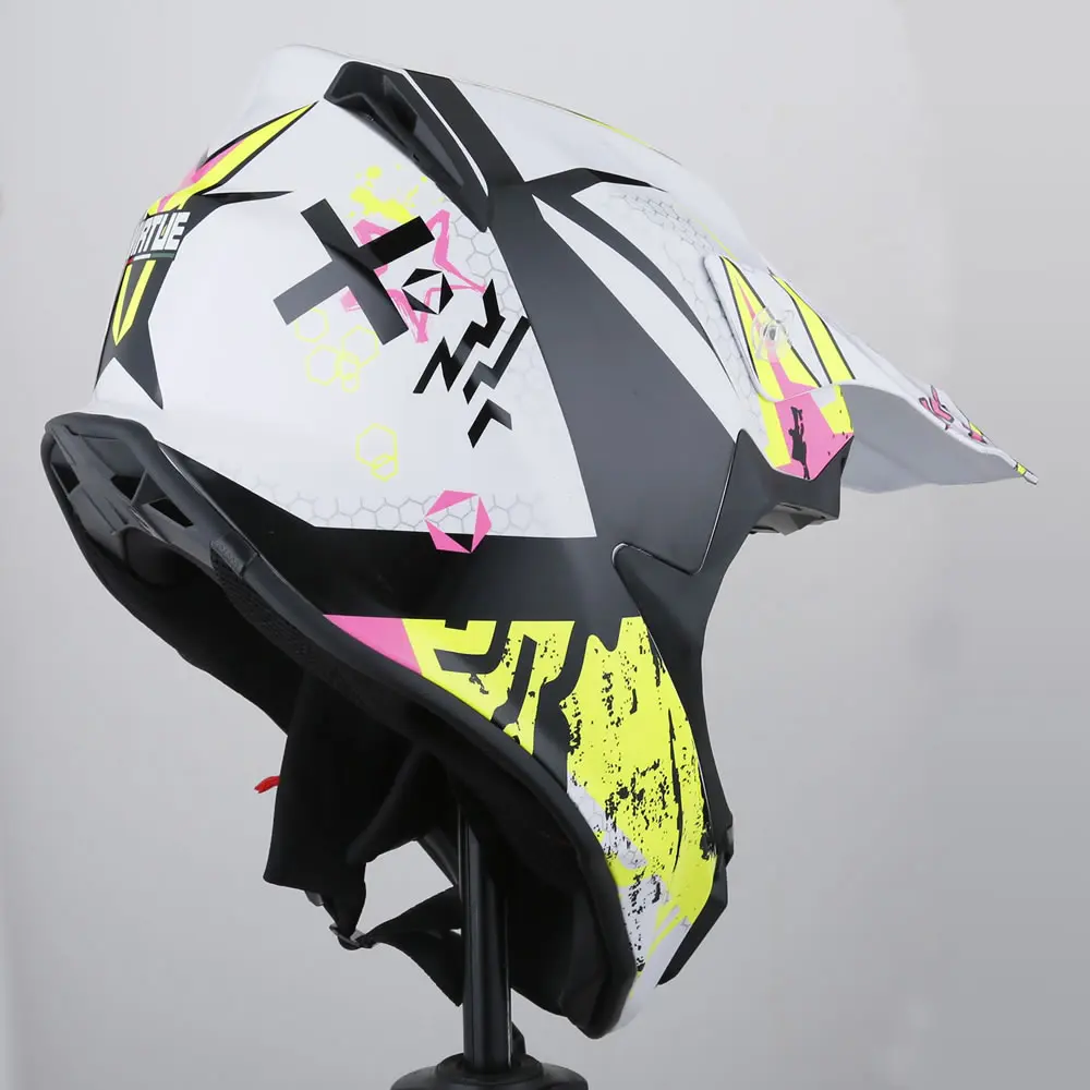  Мотоциклетный шлем на все лицо с черепом