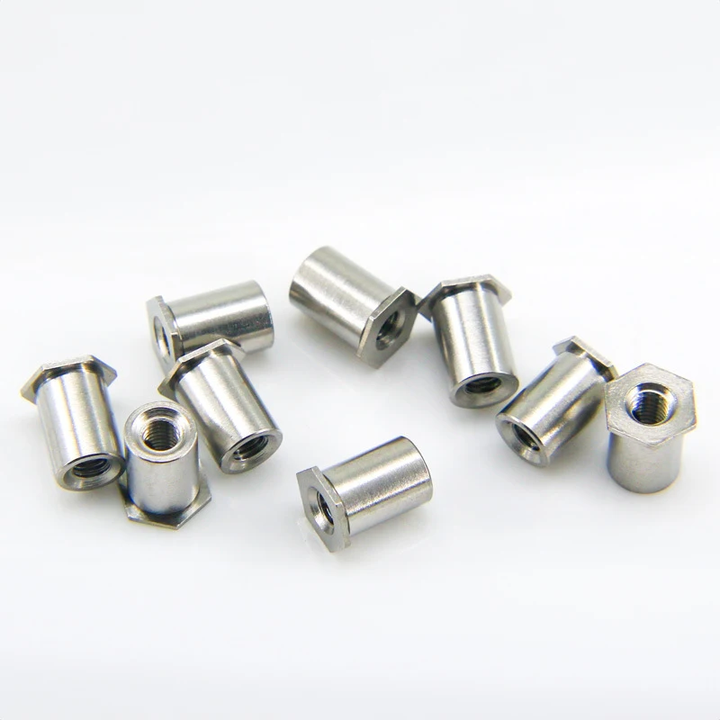 Zinc Finish Blind Threaded Standoffs Durable Steel & Aluminum, ISO Standardized