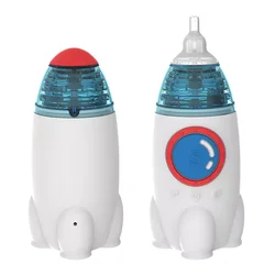 Baby Safety Products Portable Manual Nose Cleaner Silicone Vacuum Nasal Aspirator Mucus Suction Aspirator for Baby