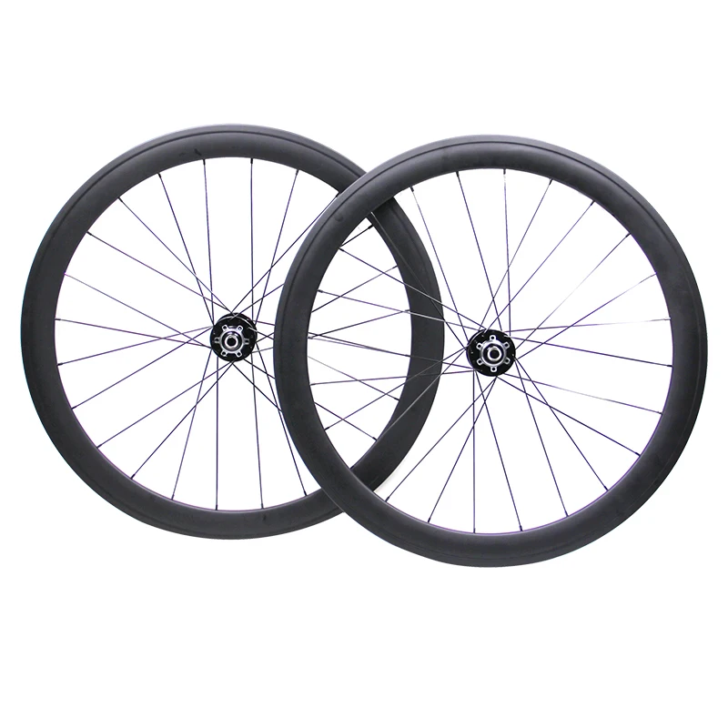 High Quality 700c Carbon Wheels Bicycle 14g Tire Spoke Bicycle Parts 14mm Extended Cap Brake Carbon Wheels Road Bike