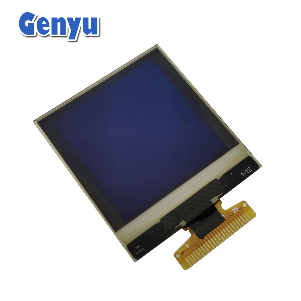 1.5 inch OLED Screen 128x128 OLED Panel White Yellow 25Pin SPI IIC/I2C Interface SSD1327 128x128 1.5 Square OLED Display