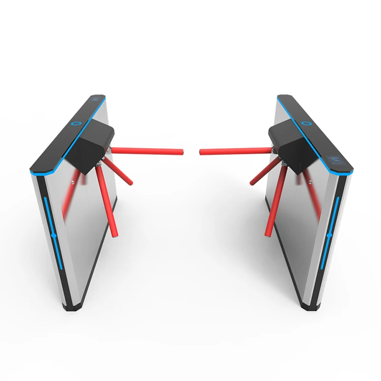 QR code facial machine system tripod turnstile gate 3 arm drop arm turnstile
