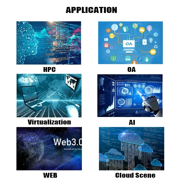 HuaWei xFusion 2288H V6 2u 16xDDR4 Slot Intel Xeon 4310*2 64GB Memory 3.84TB SSD*3 server data center