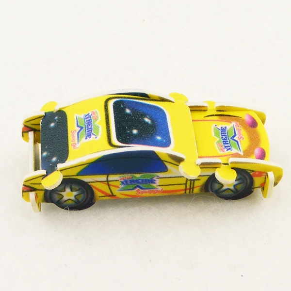 Airplane 3D Puzzle Coloring Puzzles, Model Toys, DIY Cards