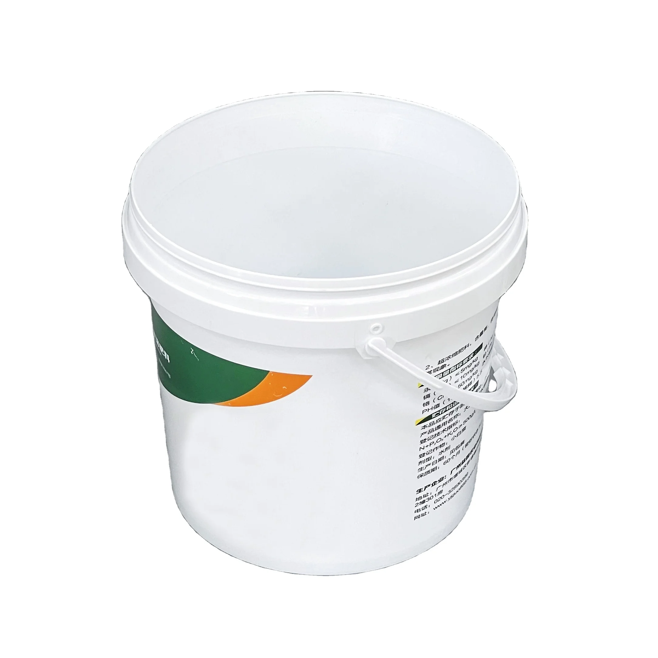 Free Sample Wholesale heavy duty 10 litre 20liter Plastic Round Paint Bucket Plastic Pail With Lid