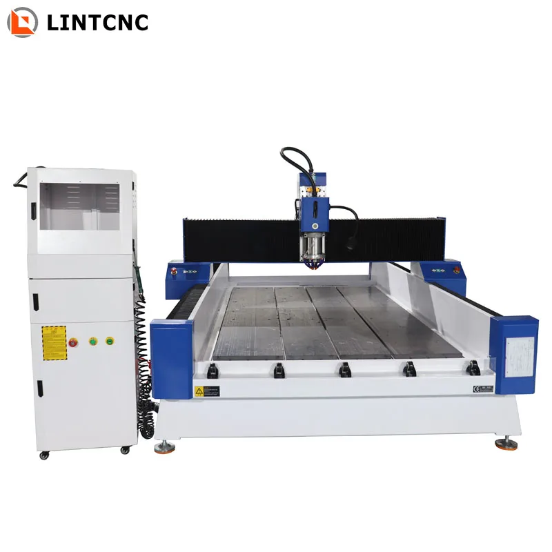Heavy duty 1325 cnc router cutting machine 1300x2500mm stone/marble/granite carving engraving machine with water tank cooled