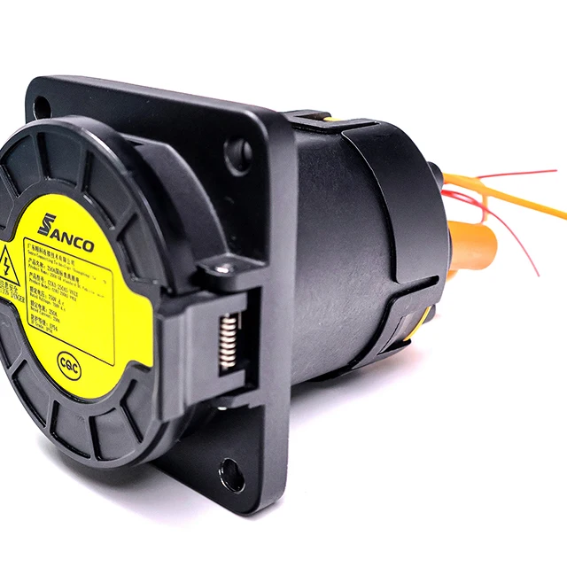 Factory Price GBT DC EV Charging Socket Outlet 80A 125A 200A 250A  EV Charger Socket Plug