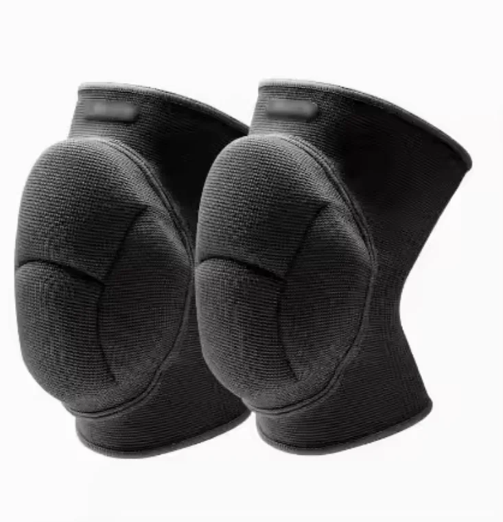Protective Knee Sleeve Thick Sponge Collision Avoidance Volleyball Knee Pads for Yoga Dance