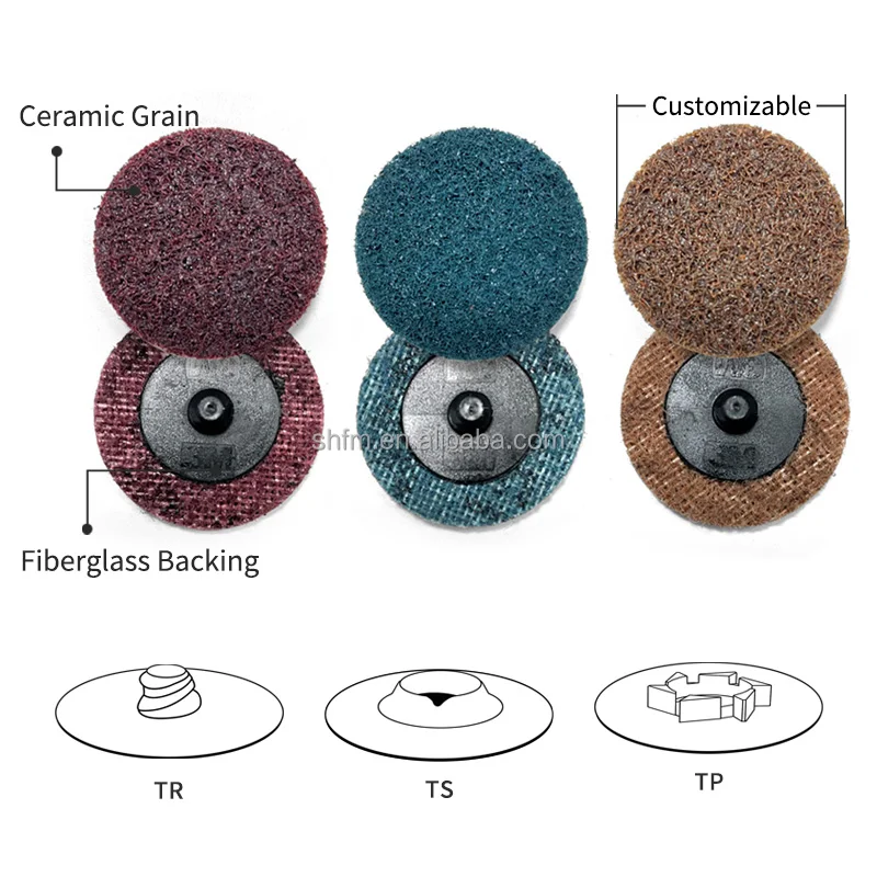 Non-woven Quick Change Grinding Discs
