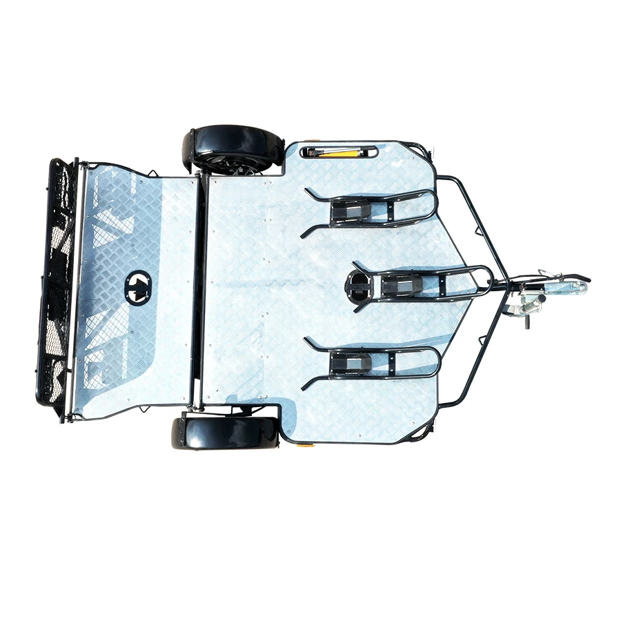 Motorcycle Transport Trailer ATV Dump Trailer with Tipping Feature