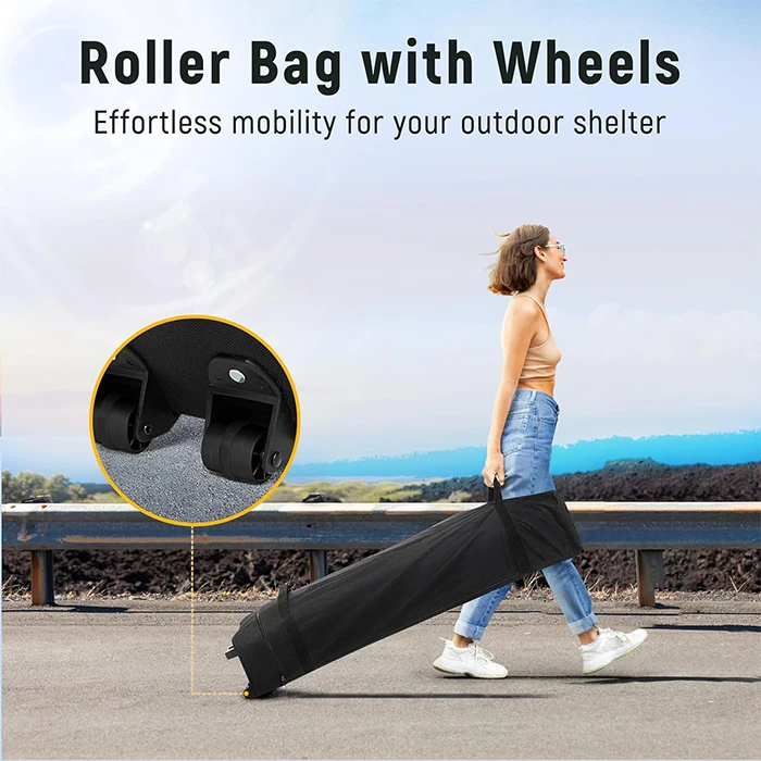 Wholesales Gazebos Promotional Trade Show Four Leg Pop Up Wedding Party Outdoor Tents Camping Canopy Tent 10x10ft for Events