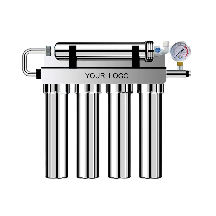 Household Kitchen 304 Stainless Steel 5 Stage Inline Ultra filtration Water Purifier