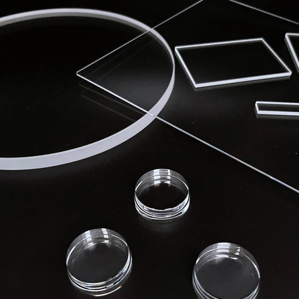 Factory Custom Price  quartz tubes rod  custom diameter jgs2  quartz sighte glass sheet quartz glass disc for furnace door