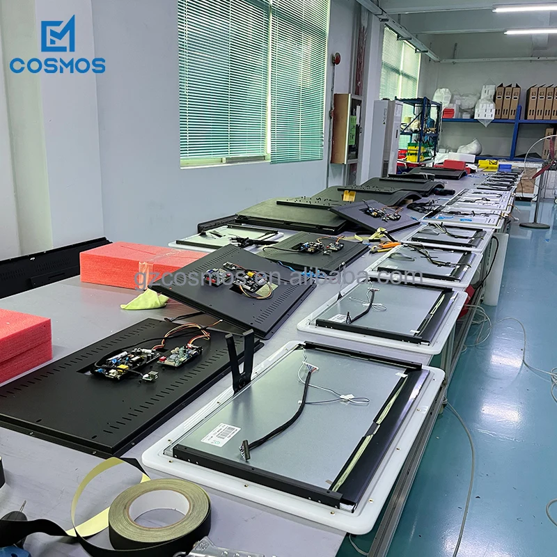 Lcd Touch 43 Inch 4k Curved Display Touch Screen Monitor with Led Lights for Firelink / Igs Games Machine