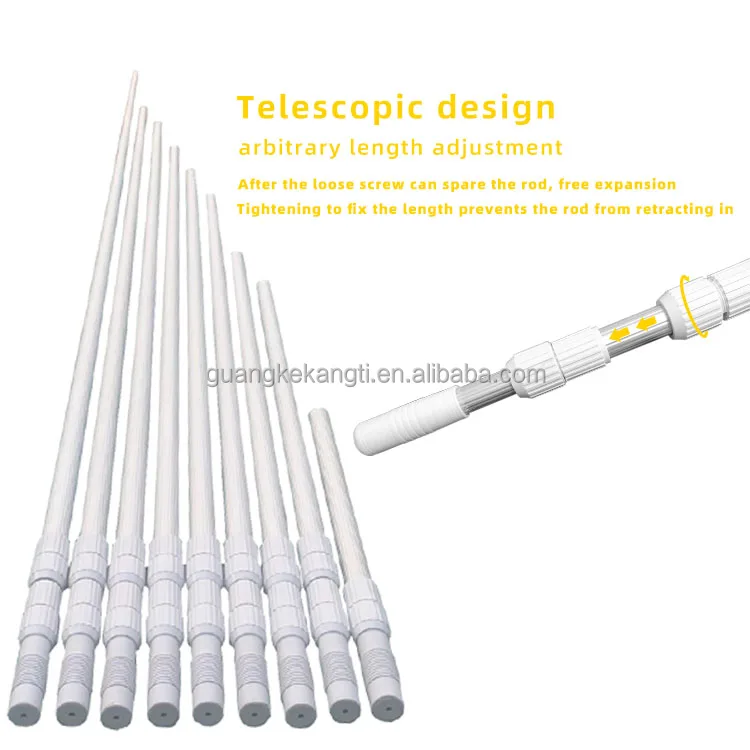 Factory sales Swimming Pool telescopic Pole match multiple clean tool  Swimming Pool Accessories