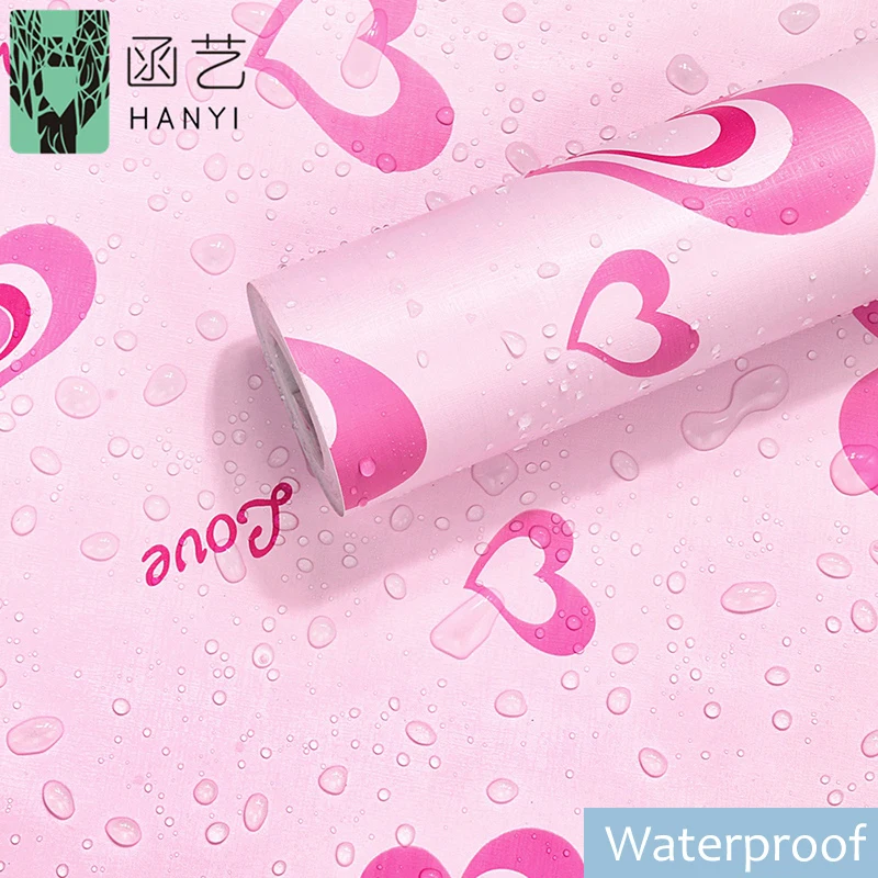 PVC vinyl kids wallpaper 3d wall decoration paper sticker wallpaper