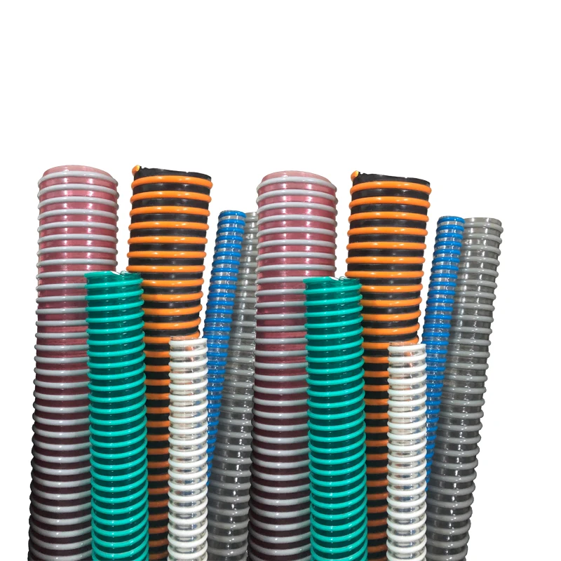 Manufacturer Flexible Plastic Pvc Spiral Corrugated Suction Hose 3 4 5 6 8 10 Inch Water Pump Suction Hose Pipe
