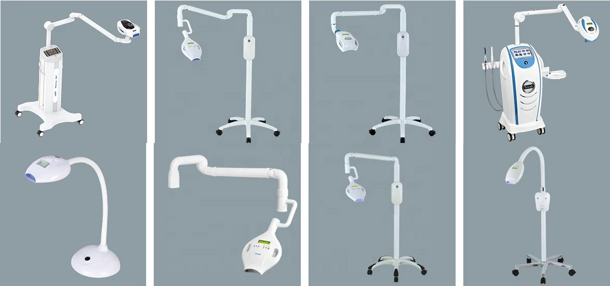 (3 colors: Blue/red/Purple) dental  led cold light teeth whitening lamp