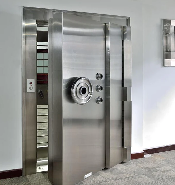 Anti-burglary and fireproof vault door ul listed bank door
