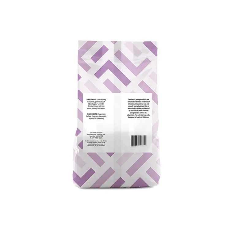 
OEM Organic Dead Sea Salt Packaging Custom Epsom Bath Salt Mini Floral Body Customized Item Colorful Color Package Weight Adults 