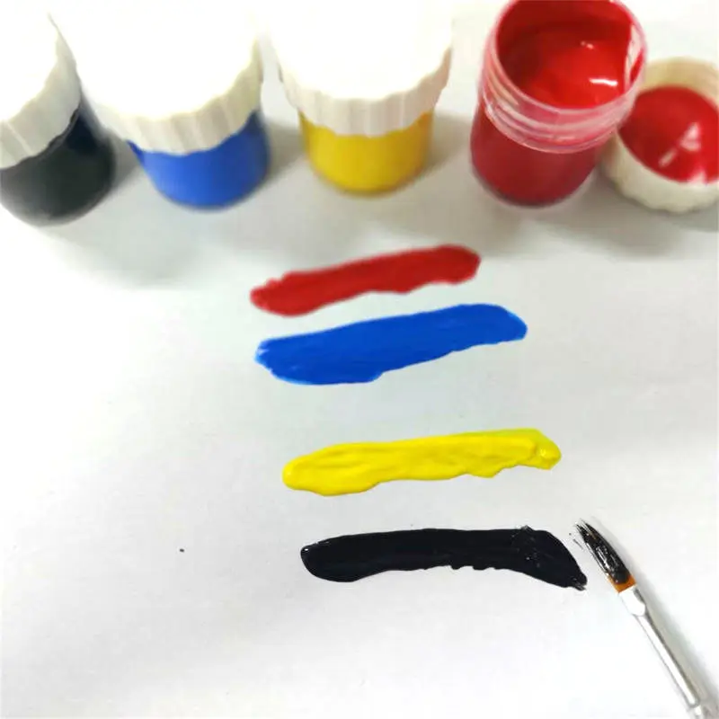 Professional Bottle Packing Gloss Quick Drying Non Toxic Painting Acrylic Paint Kit