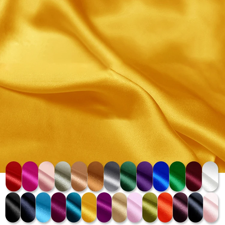 
 Высококачественная ткань HEFT BOOOGE шириной 114 см, 30 мм, 100% атласная шелковая ткань шармёз  