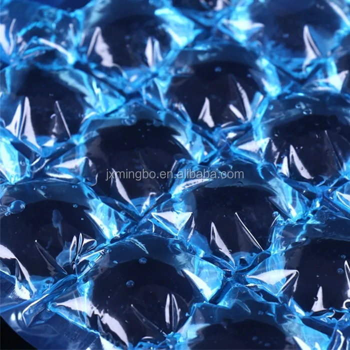 LDPE Plastic Self Sealing Cubes Clear Cooler Disposable Ice Cube Packing Bags