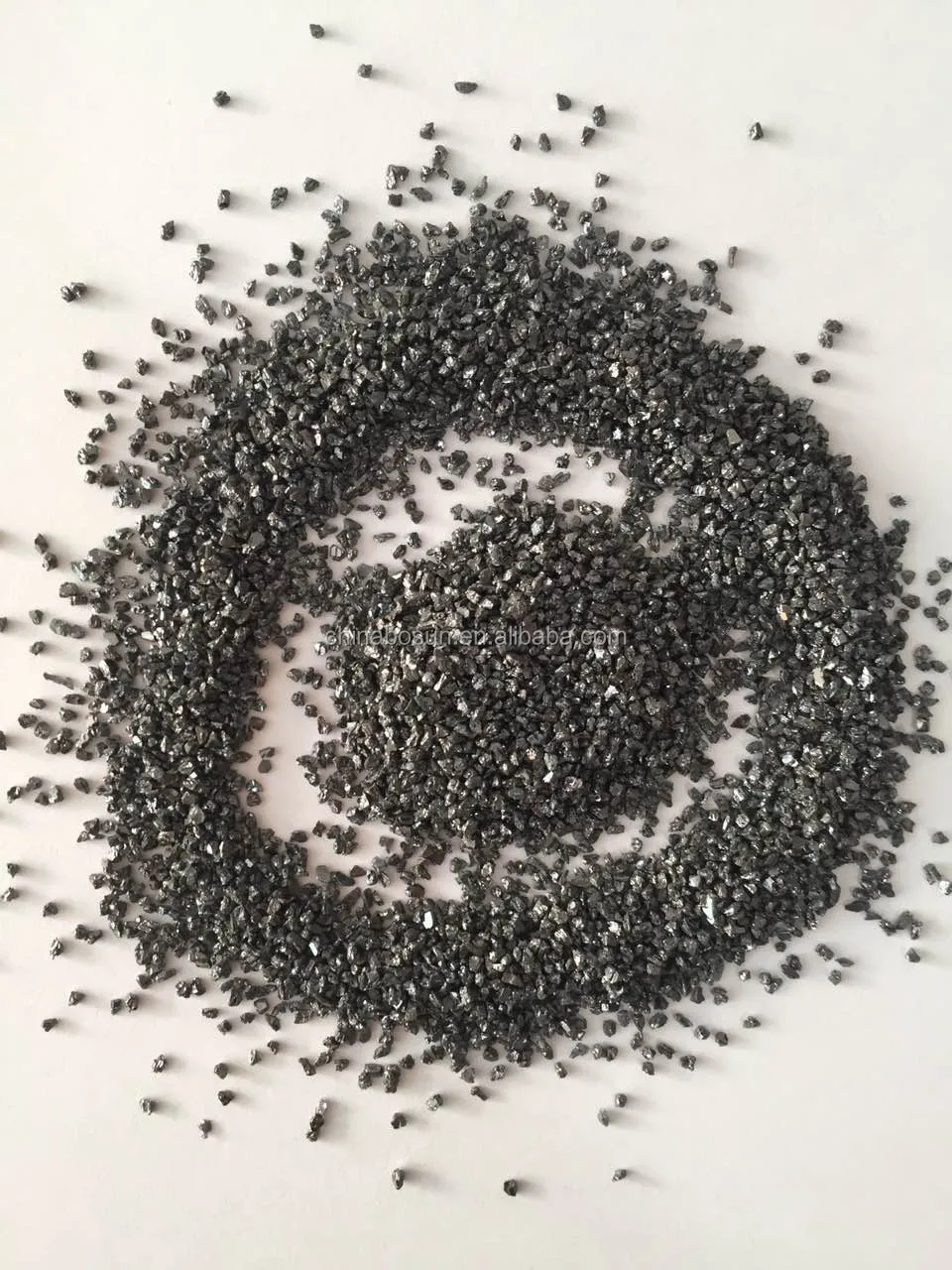 Factory supply pure black silicon carbide powder