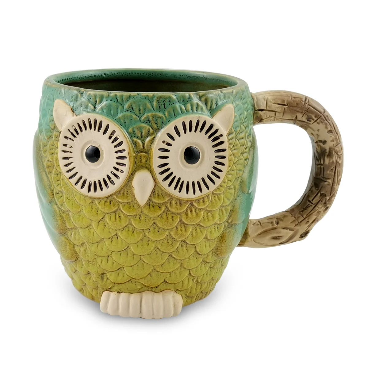 2024 new design ceramic owl design 3d mug 3d inside custom coffee mug3d inside custom coffee mug