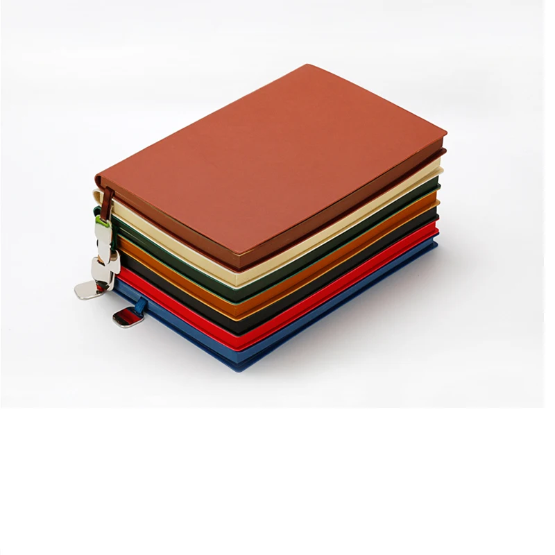 PU leather Hardcover A5 notebook Office Supplies Customized 2021 Dairy