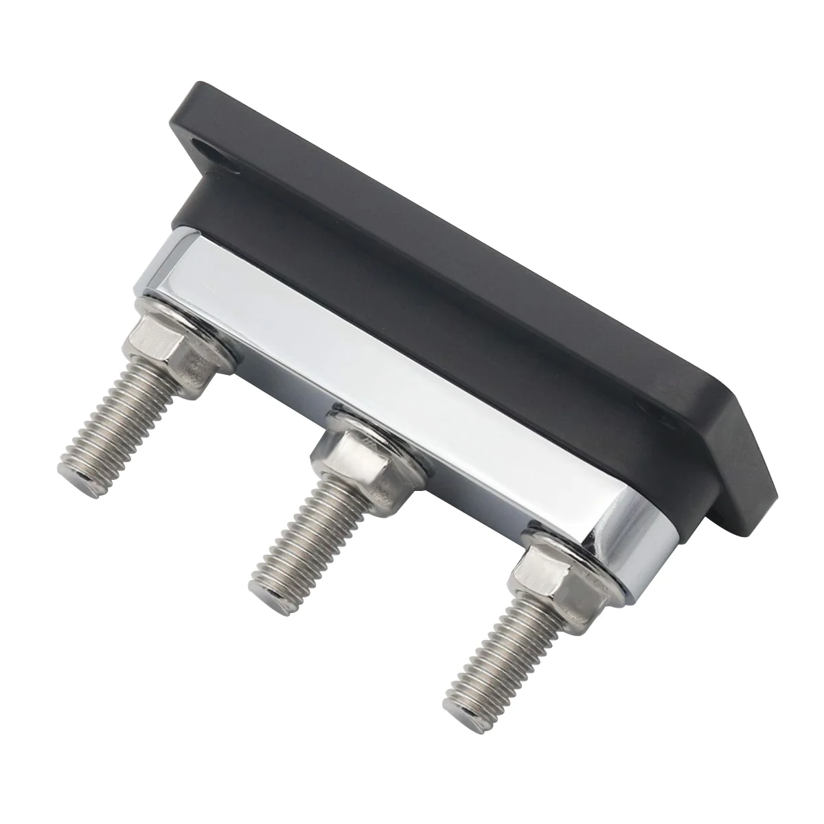 Amomd Stud 3-Way 600A High Current Amp Heavy Duty Copper Bus Bar