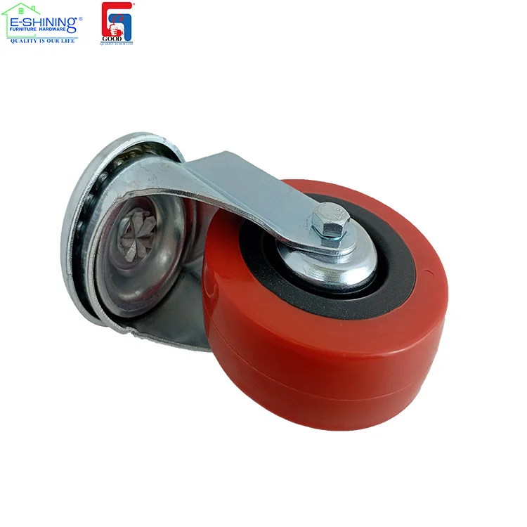 Factory Price Threaded Stem Casters Pvc Industrial Swivel Wheels With Plastic Insert