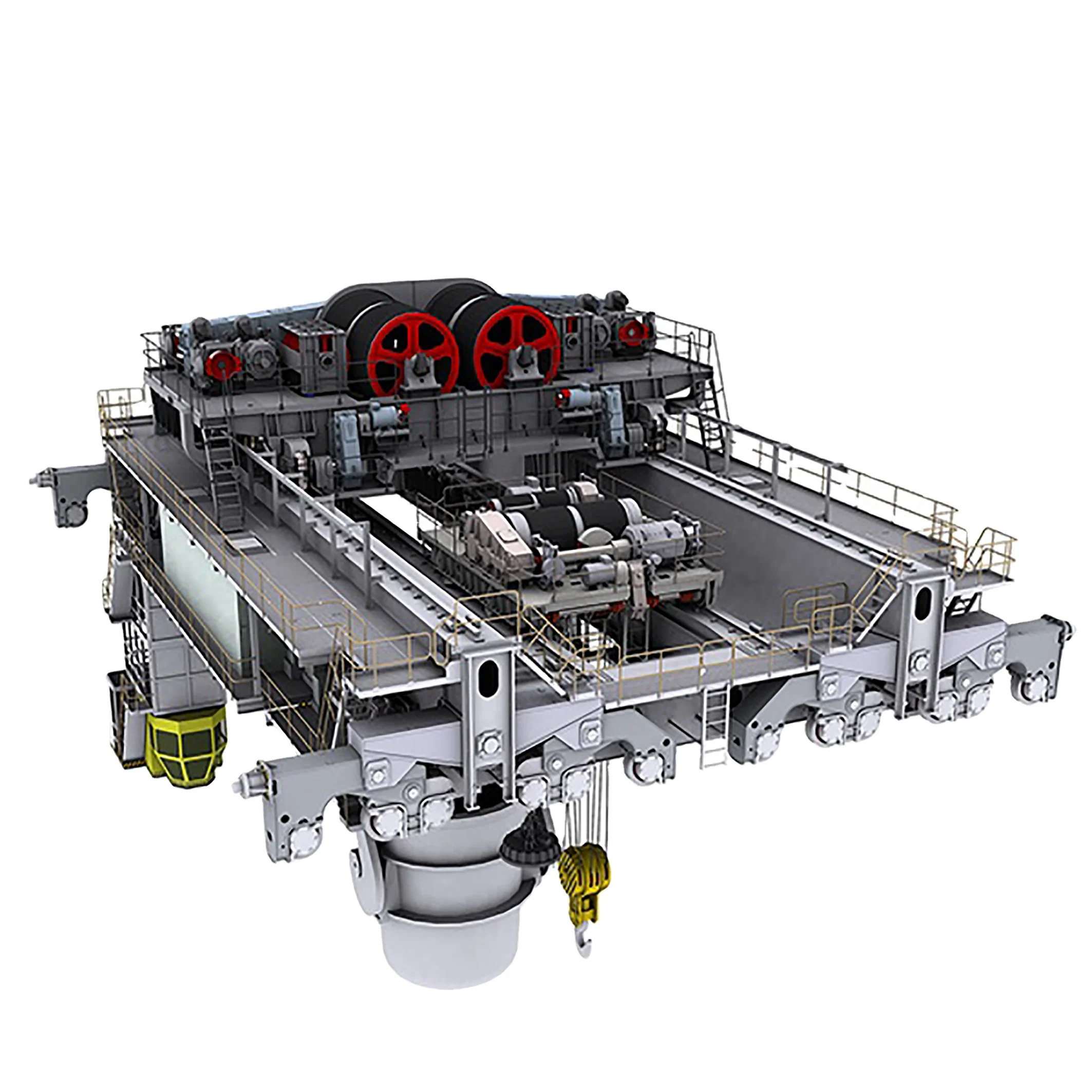 Four Girders and Beams Overhead Bridge Traveling  Foundry Crane or Teeming or ladle Crane or casting Crane