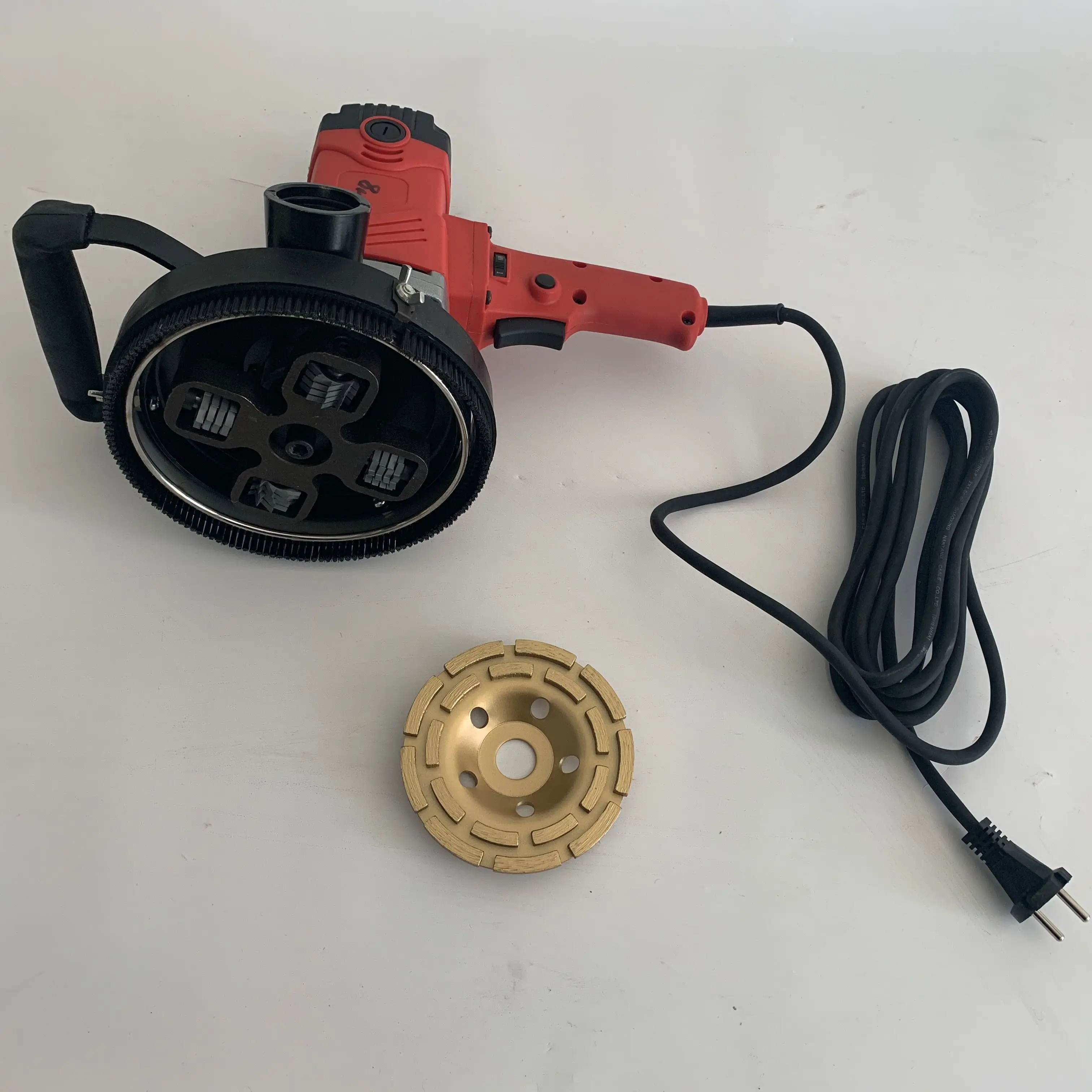 portable concrete wall putty cutter grinding machine