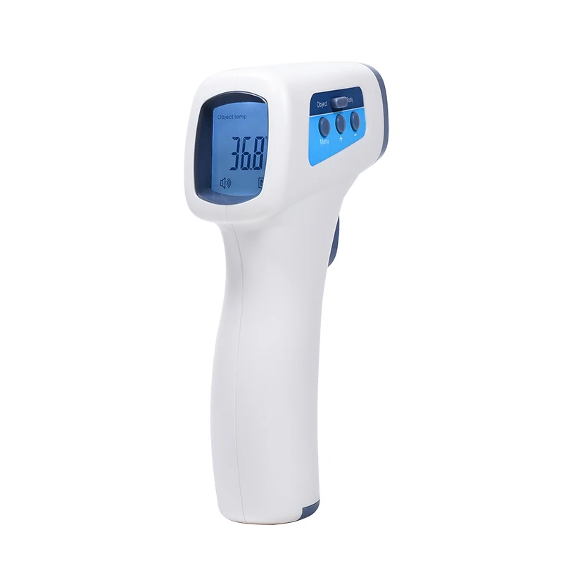 Factory Wholesale Baby Uses Infrared Forehead Thermometer Electric ABS High Brightness White Backlight