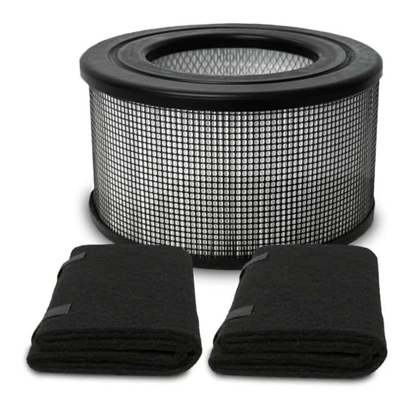 For Honeywell 20500 HEPA Filter Fit For 17000 and 10500(1 HEPA Filter + 2 Carb) Replacement Media Filter