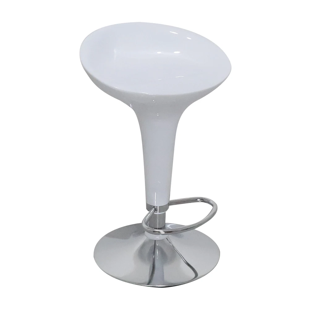 Adjustable height barstool outdoor modern metal high back plastic bar stool bar chairs