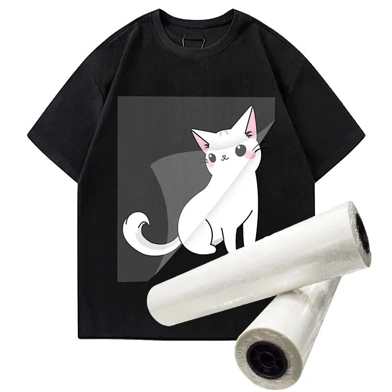 Factory Direct Sell Best Price  A4 A3 40*50cm Customized Size Single-sided Double-sided Heat Transfer PET Film Hot Cold Peeling