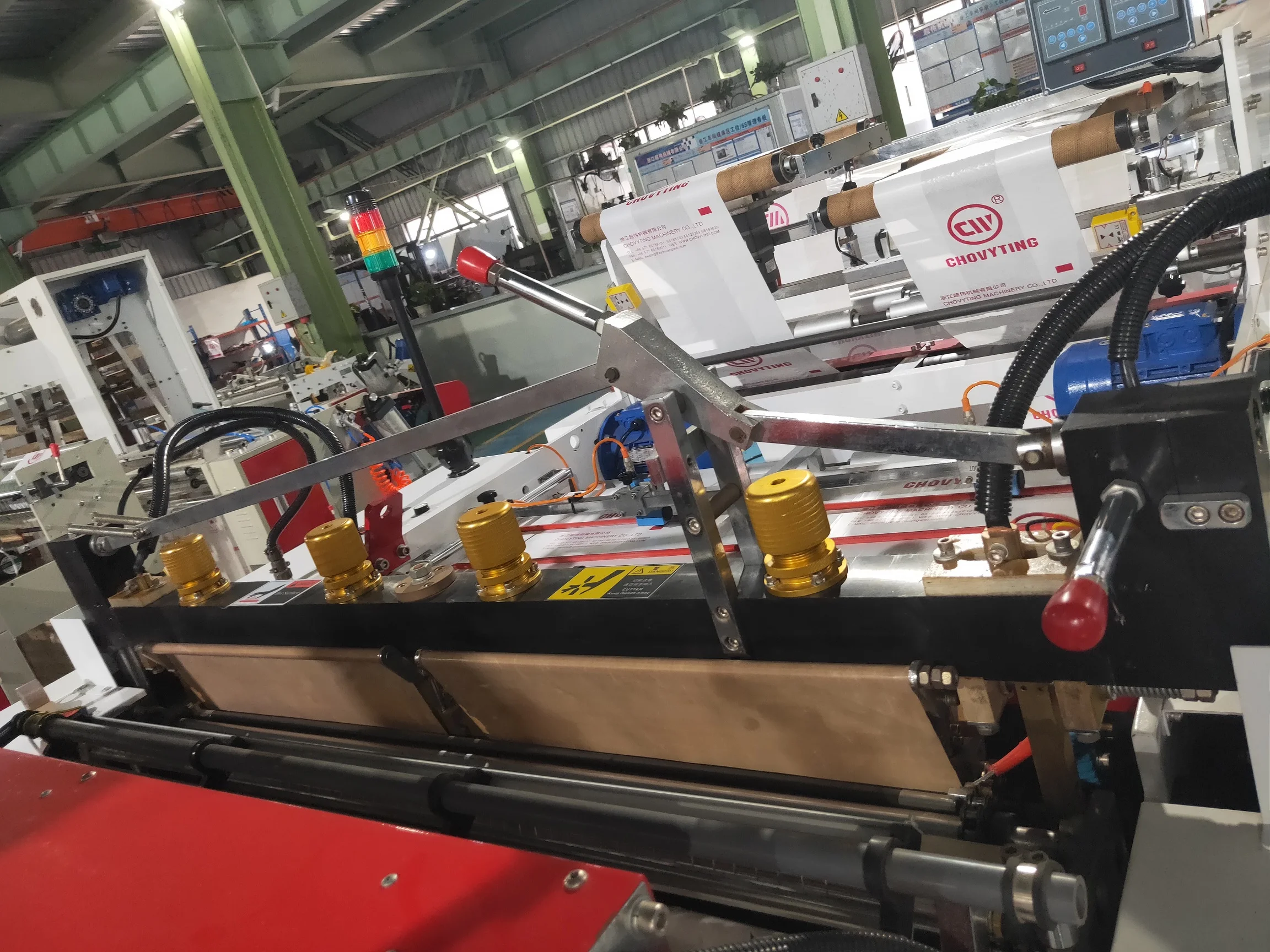 
CE approved after sale sevice provided high speed T-shirt bag making machine 